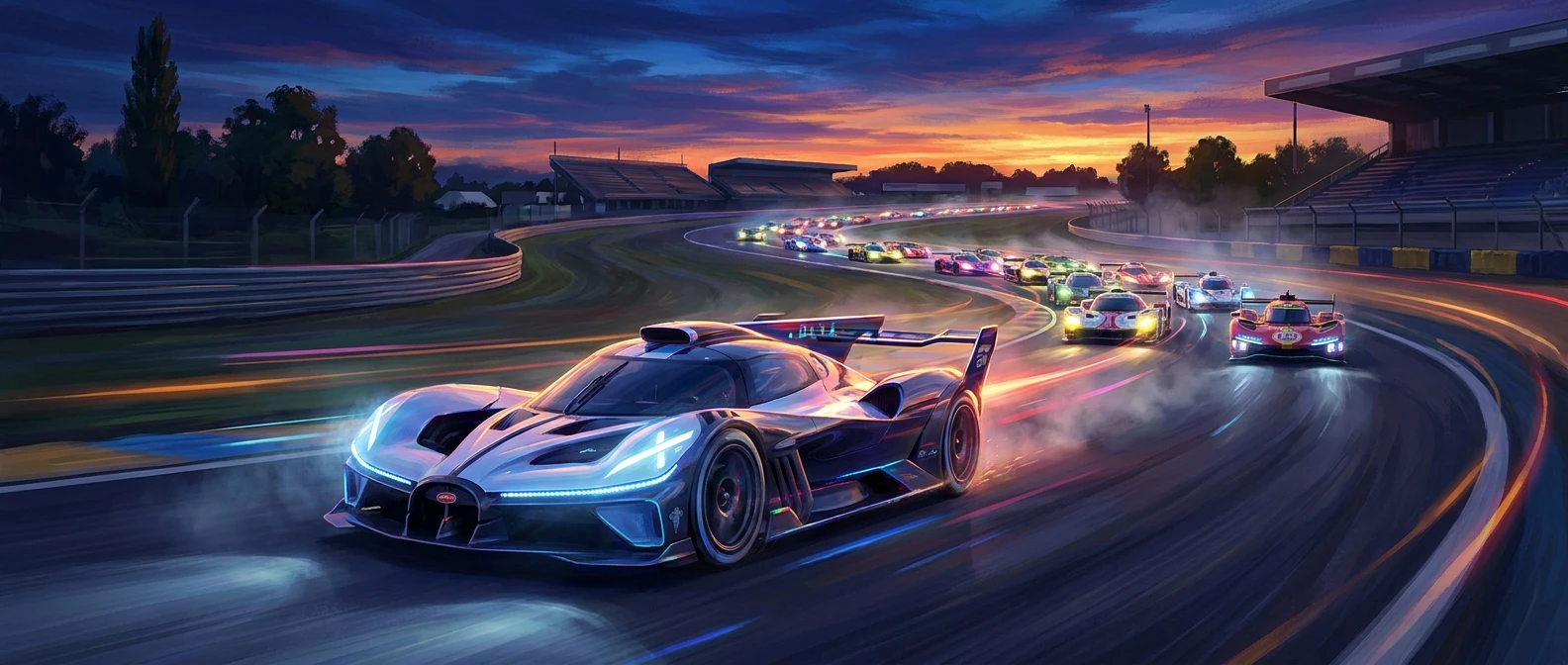 24h du mans depart