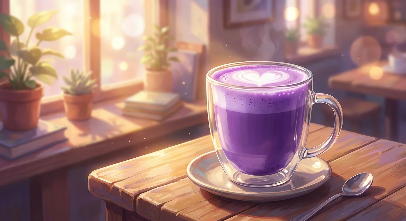 taro latte